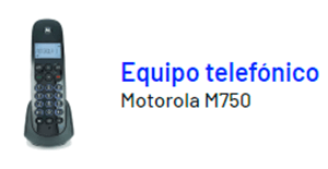 Equipos telefonía Entel
