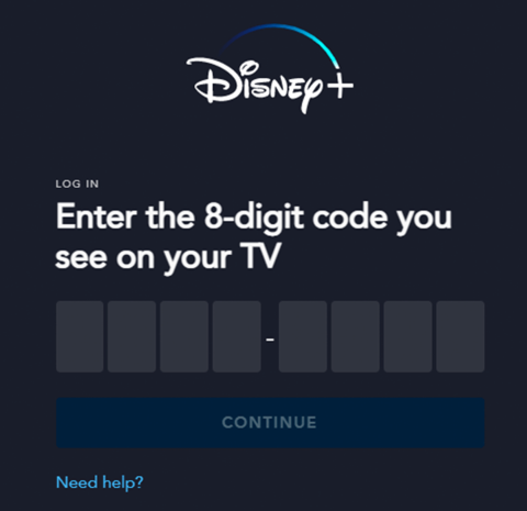 Disney Plus Begin Vincular Cuenta Disney A Smart Tv